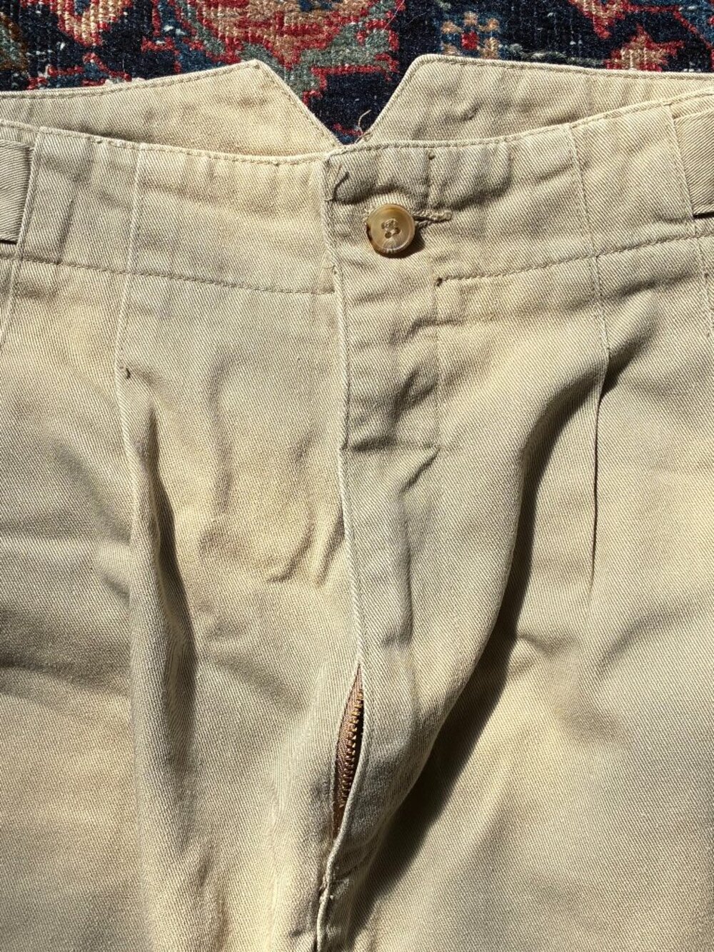Vintage Khaki Banana Republic midi skirt